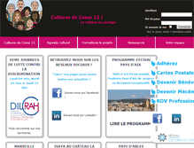 Tablet Screenshot of culturenpartage.org